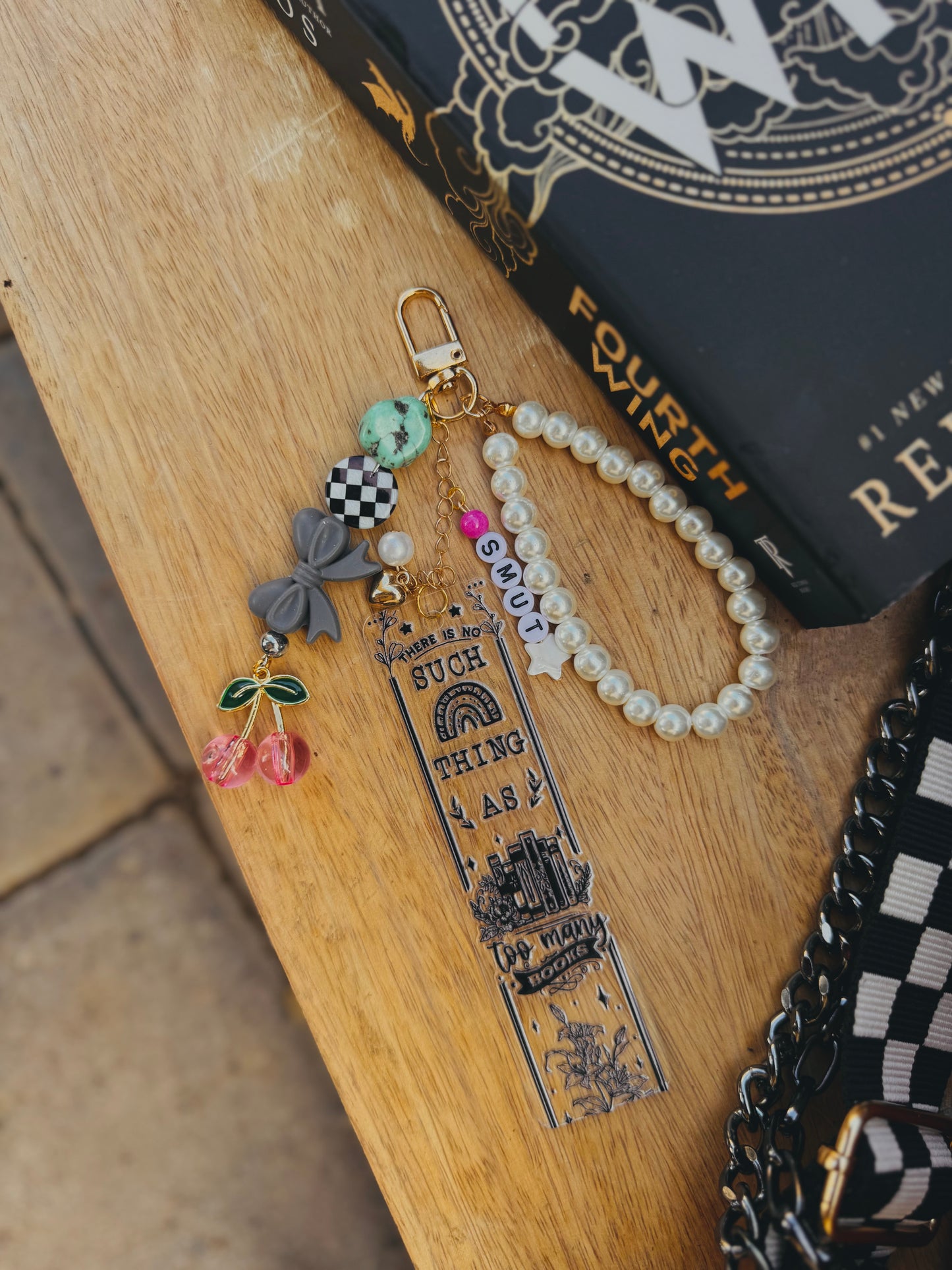 BBC-smut hand beaded+ there’s no such thing as too many books