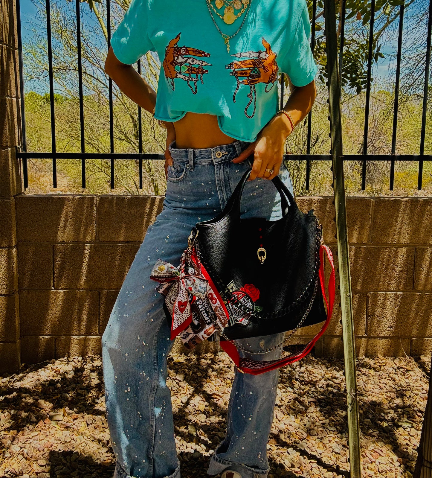 SAT- howdy bike babe+ TUCSON ￼** multi straps