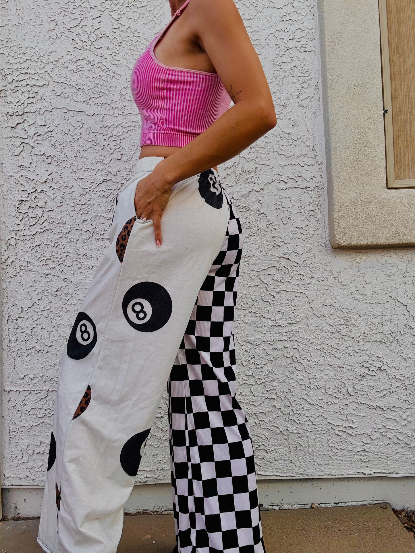 CB- DOUBLE TROUBLE+Wide Led Everyday “ not” so Casual pants