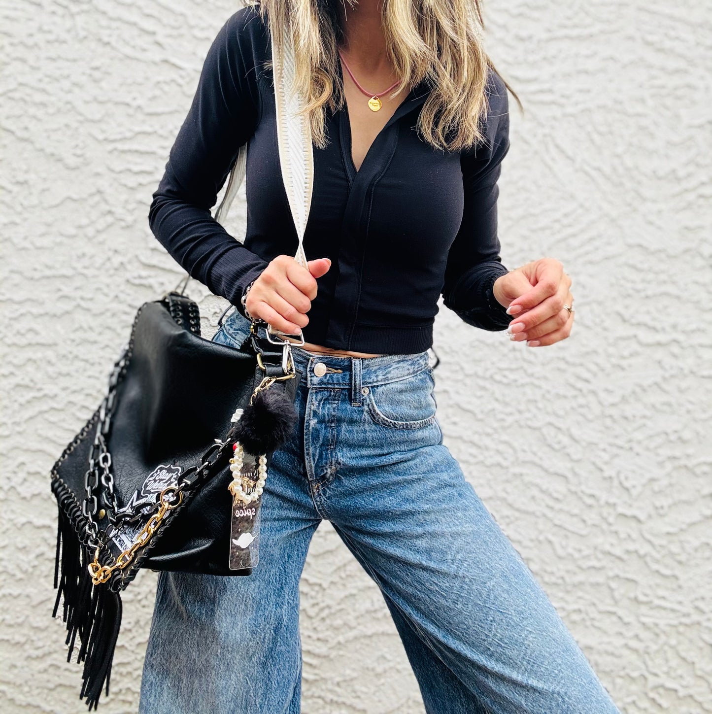 AM-edgy one more chapter - crossbody strap included** The Jerome**