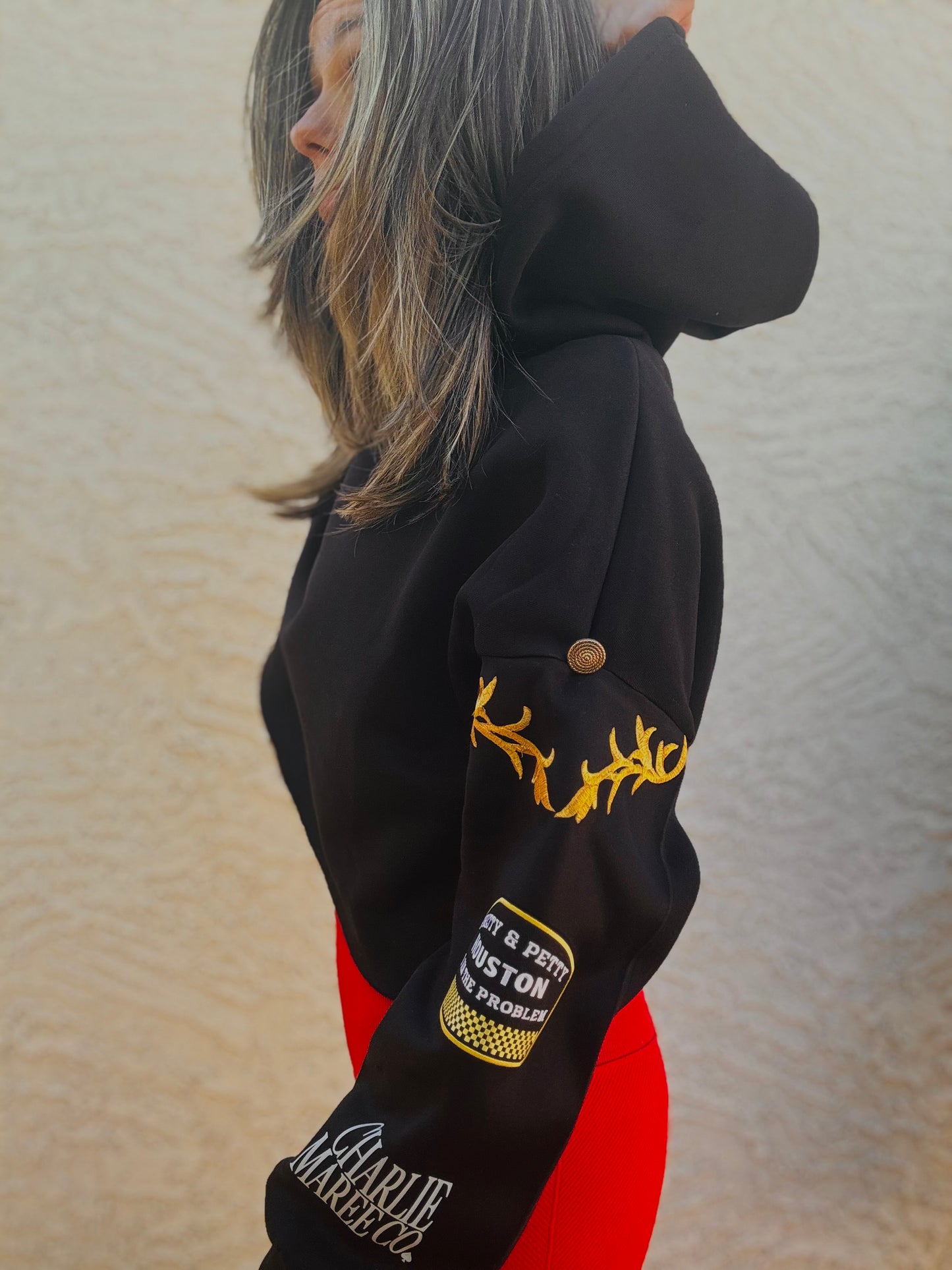 BBH-Button Betty + pretty and petty Houston. I’m the problem.
