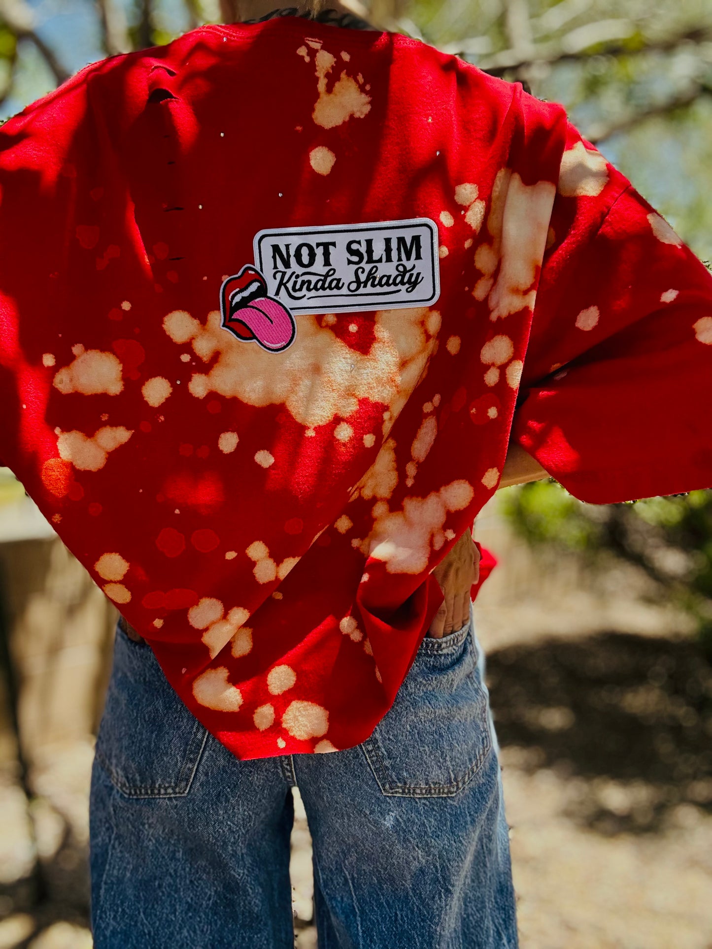 HD-motorcycles forever – not slim kind of shady rhinestone  - MENS 2XL