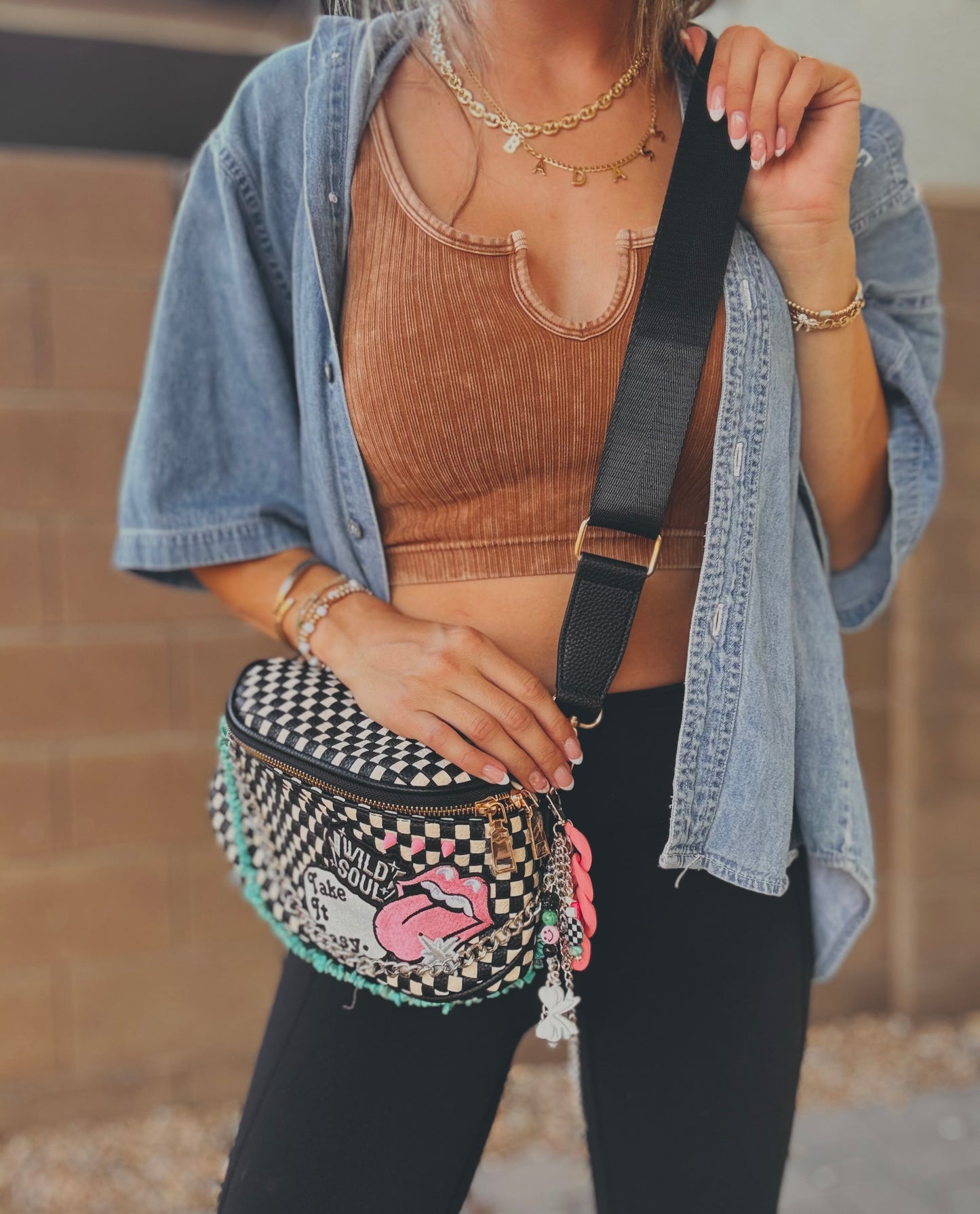 FC-take it easy+wild soul + turquoise handmade charms OG+PHOENIX BAG