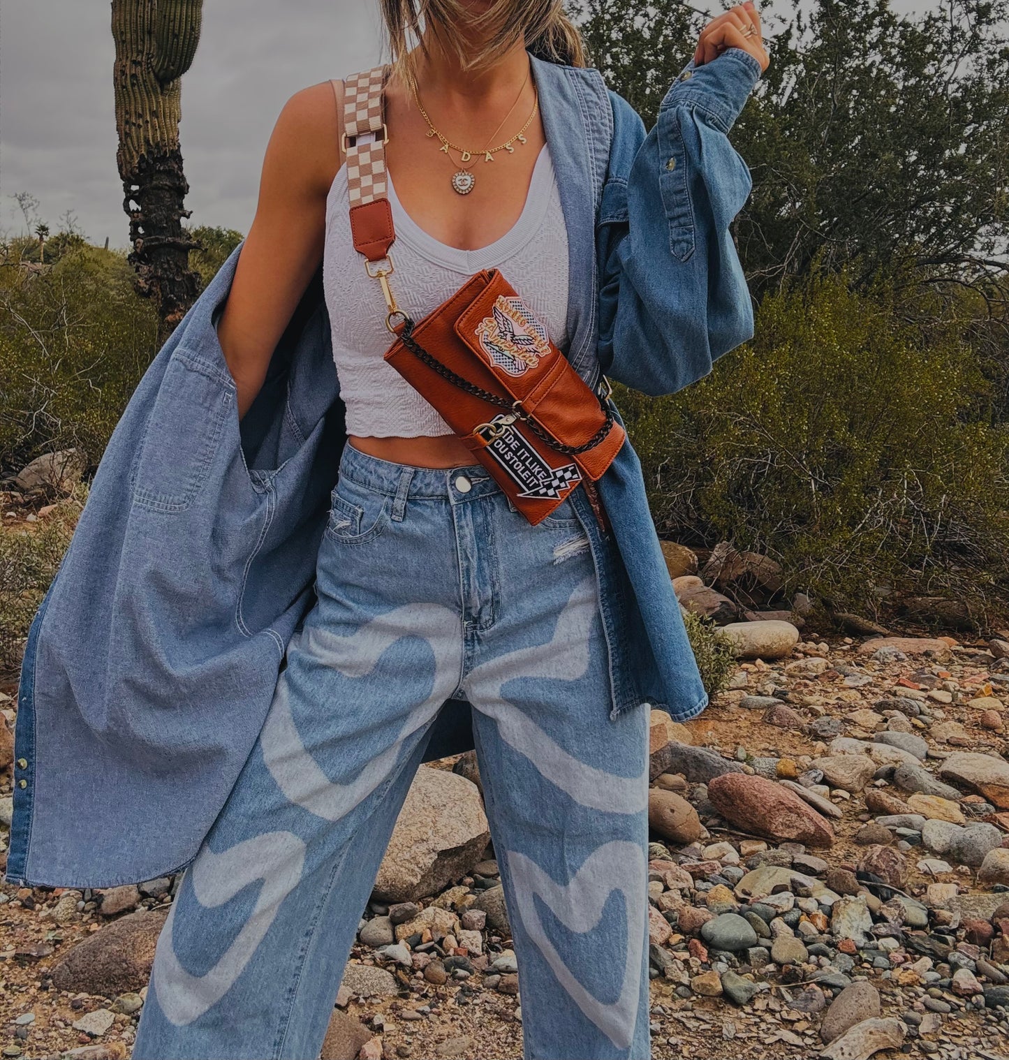 NY-American babe checkered  + 3-1 *The Florence*