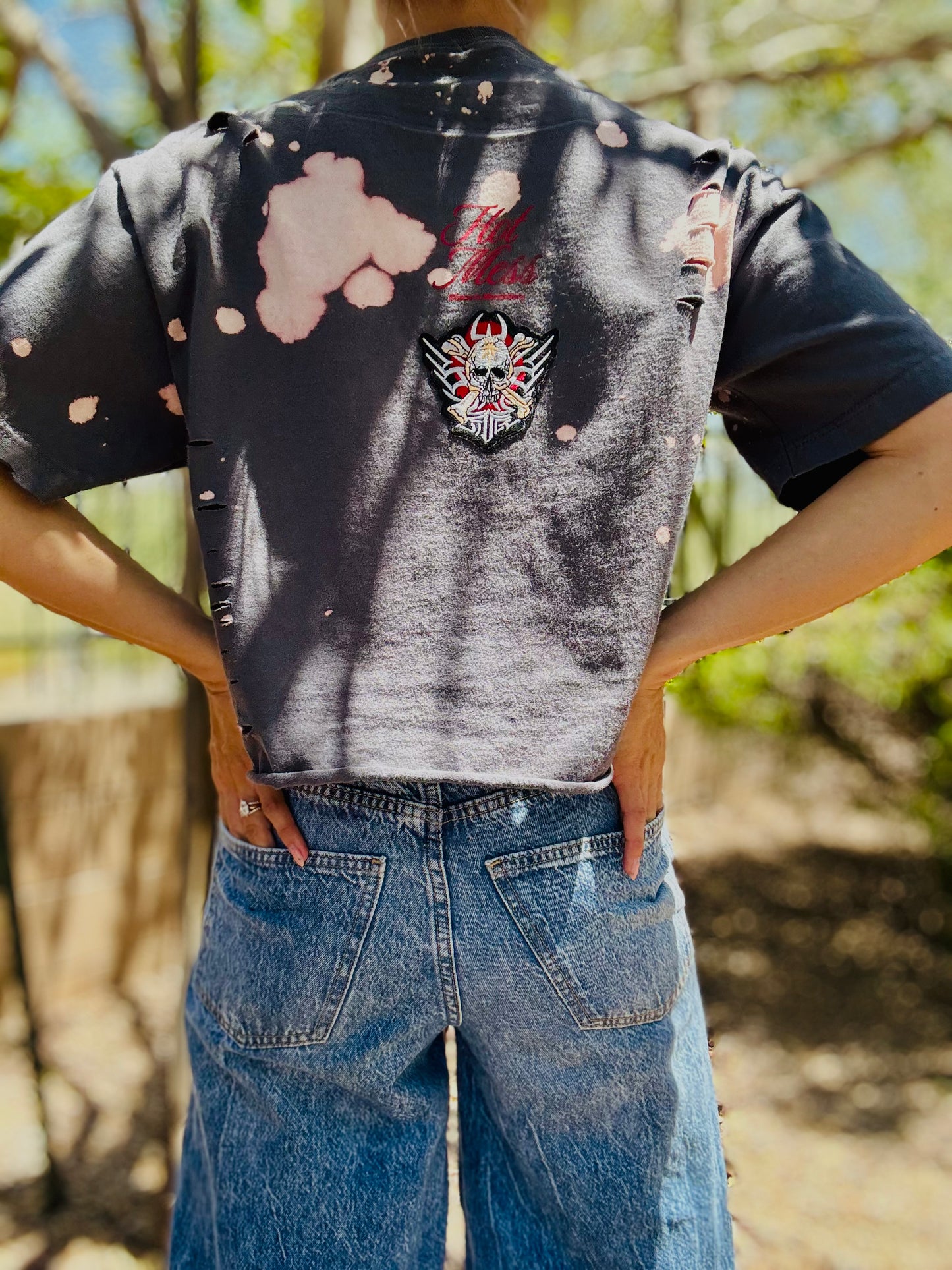 HD-BIKER FOR LIFE PINUP - MENS SMALL
