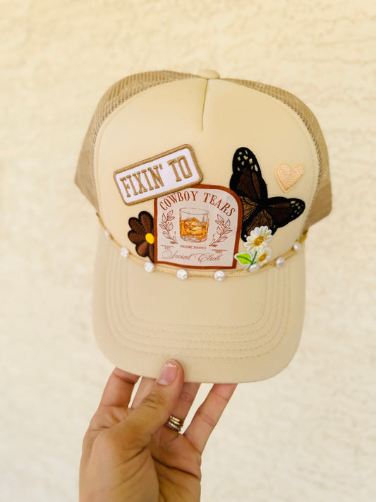 CM CO. Cowboy Tears Trucker
