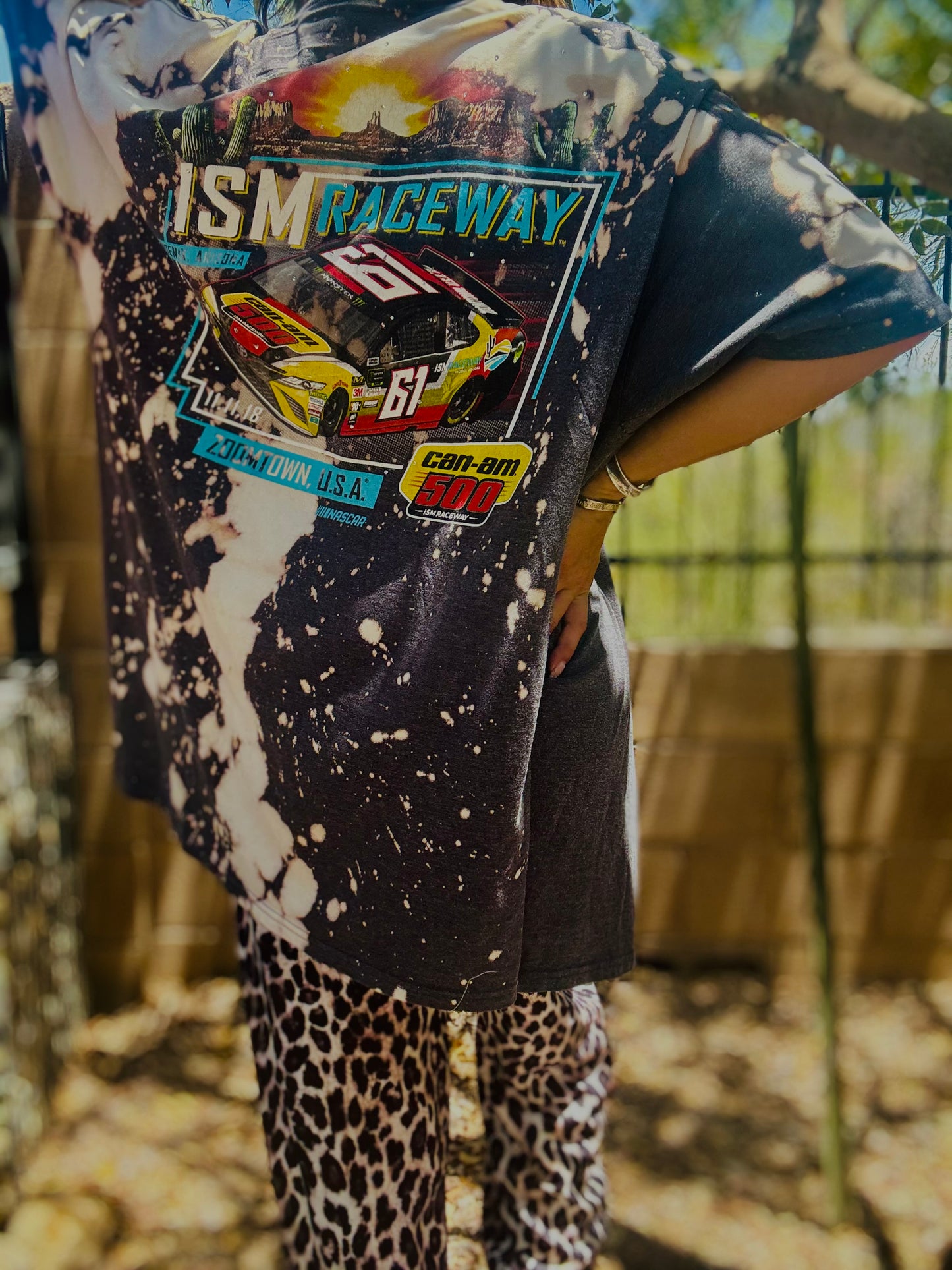 TEE- AZ RACE BABE - DAD KIMONO TEE MENS 2XL