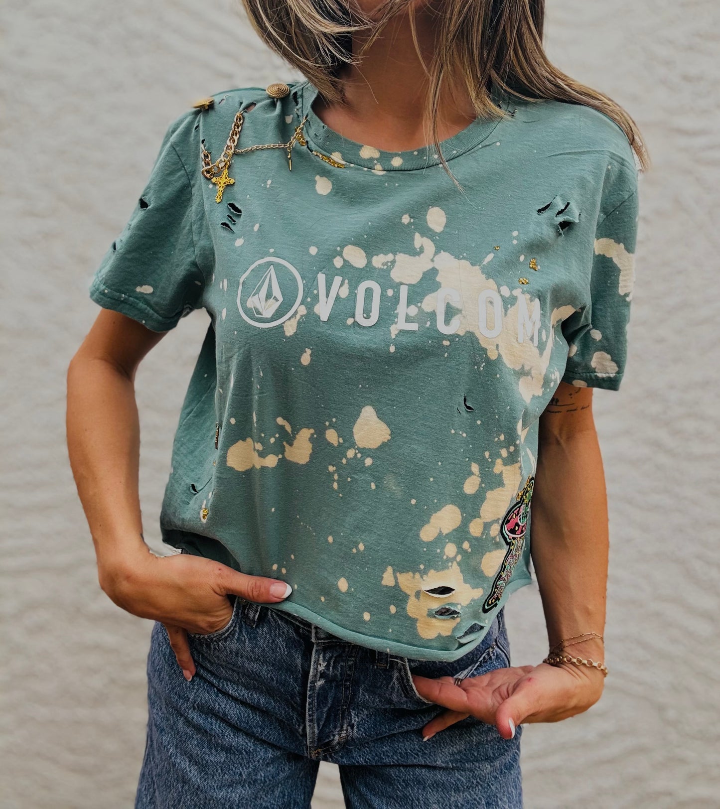 VTS-  safe skater babe + Vixen Tshirt