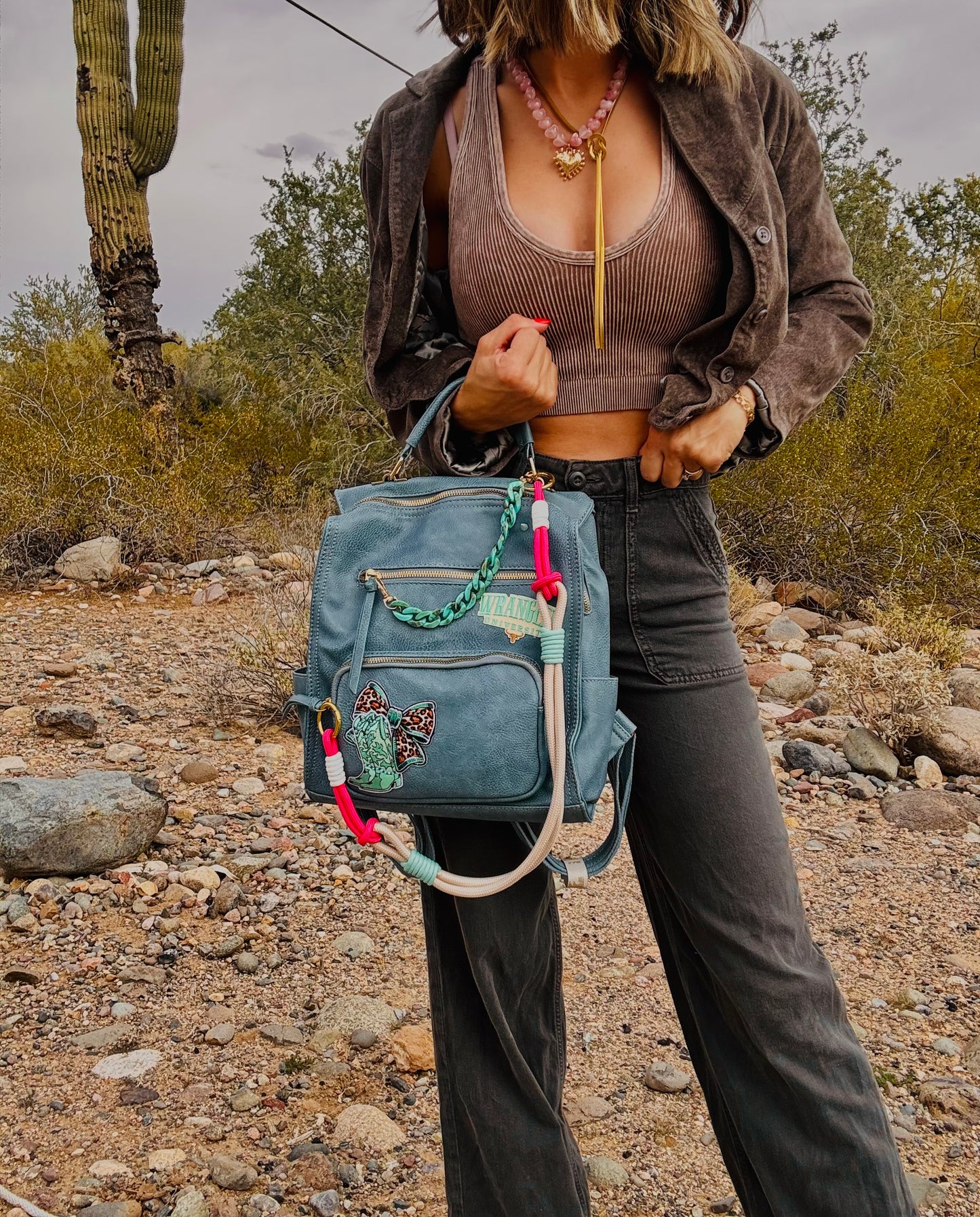 XO- Blue Jean babe +*PAYSON BAG**