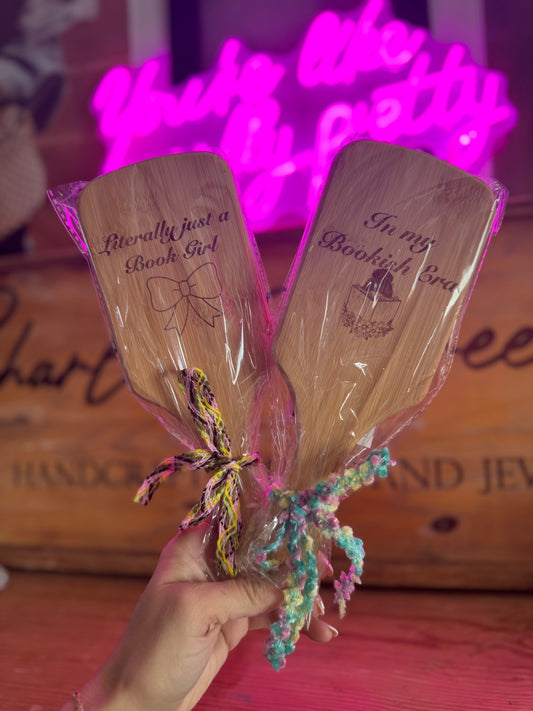 BCJ-Bookish Bamboo Hair Brushes
