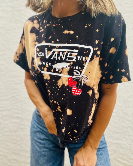 DT-skate & cherries + Dad Tshirt MEDIUM