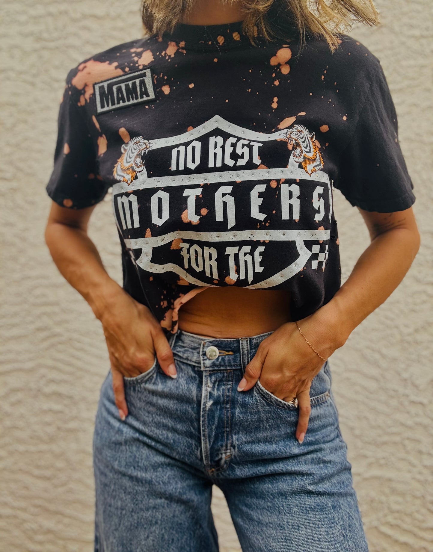 DT-NO REST MAMA+ I + Dad Tshirt SMALL