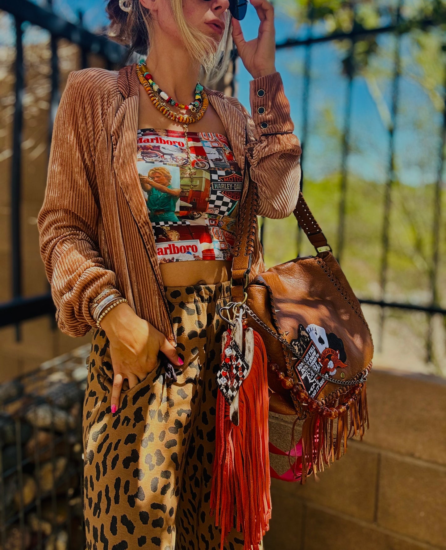 CD-LIVE FREE ride fast - crossbody strap included** The Jerome**