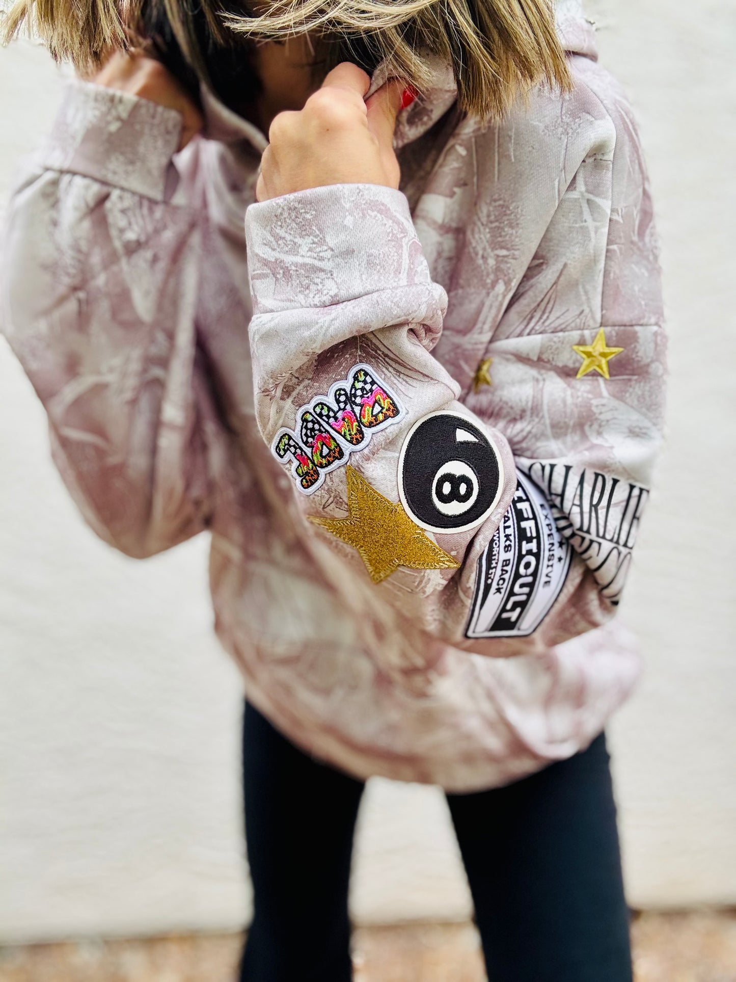 BBH-Camo Sweater+expensive difficult talks back… retro babe