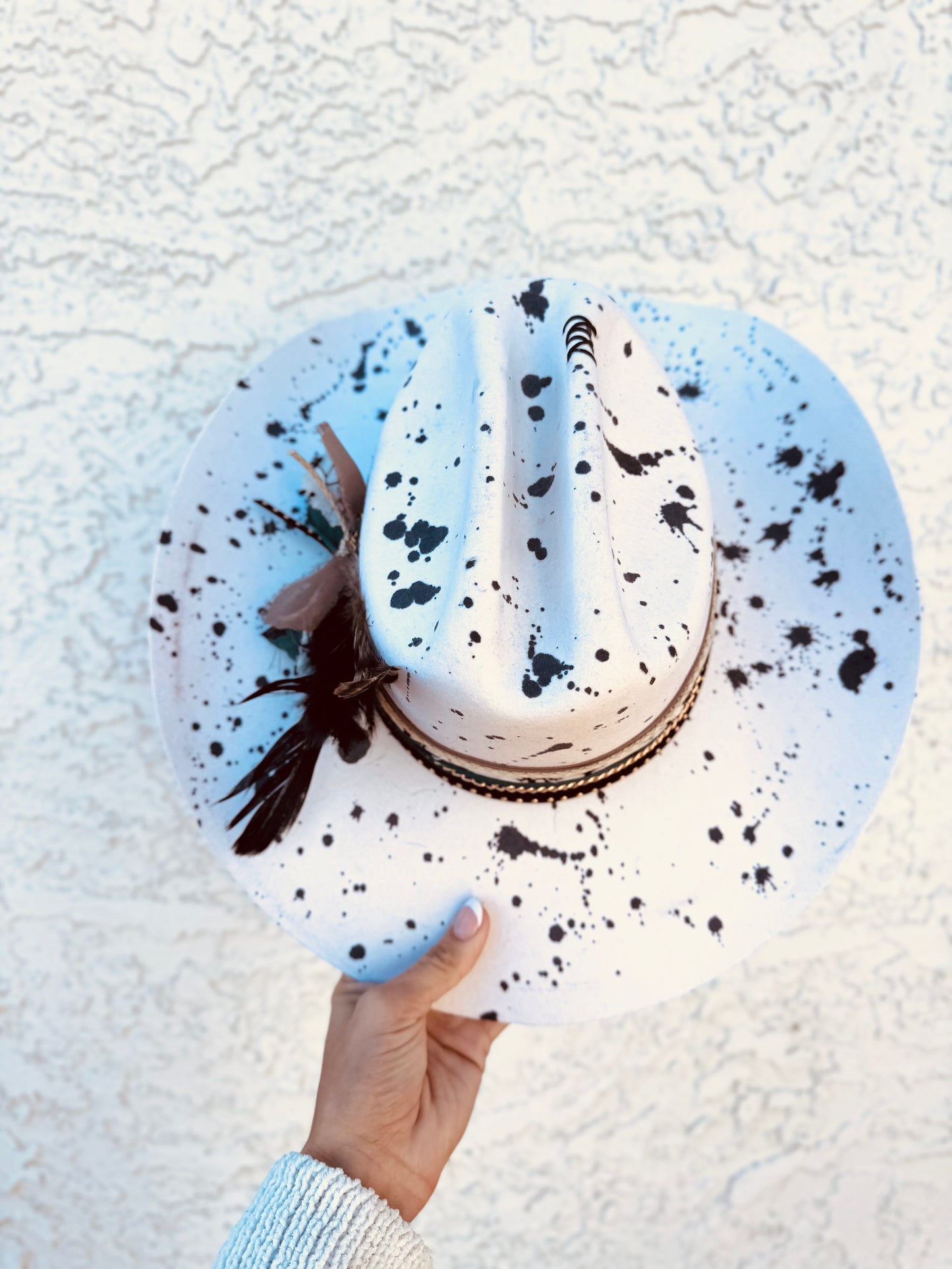 NU-Boujee Bombshell + Dyed Ivory Traditional COWGIRL BRIM