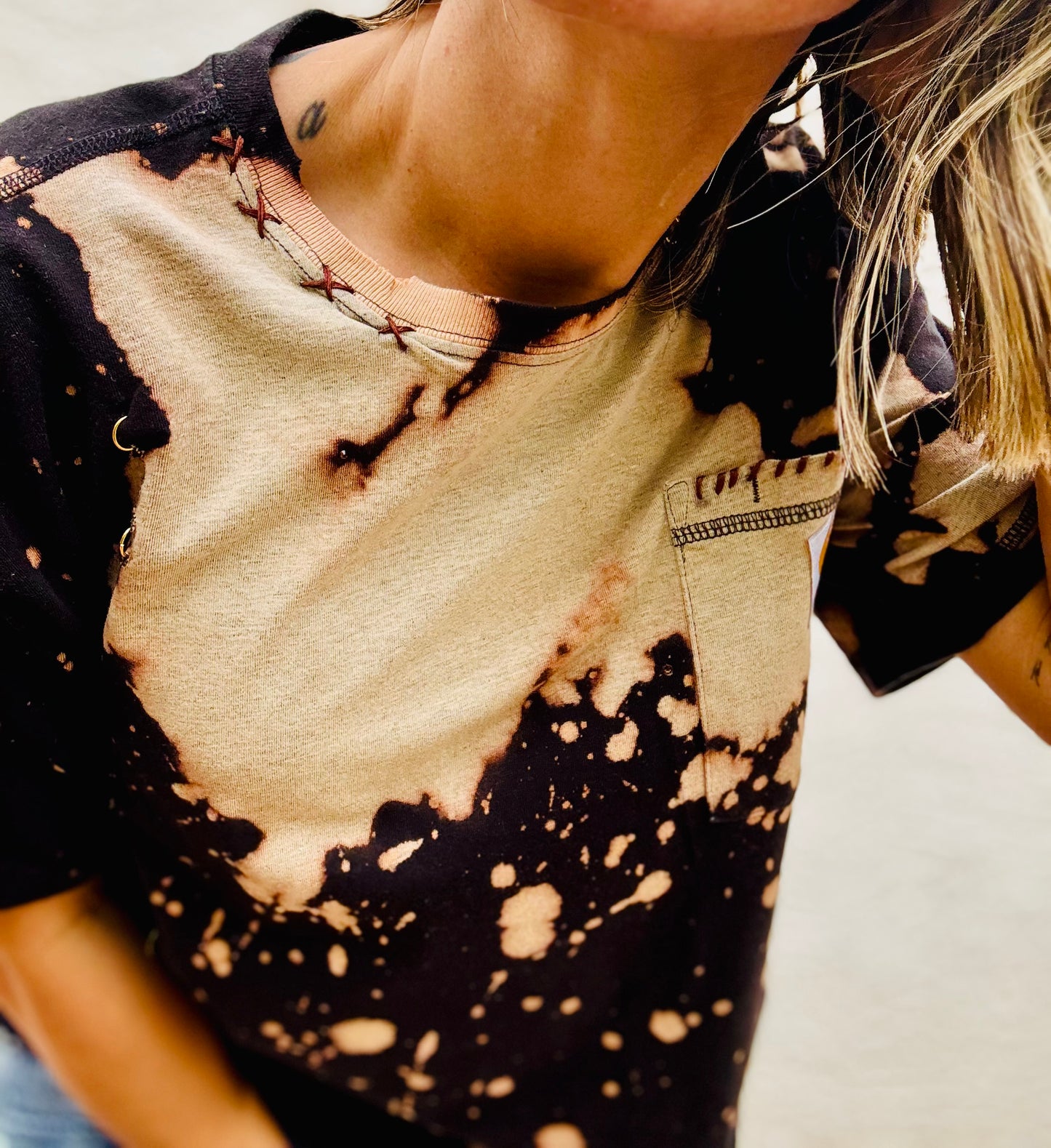 VTS-stitched hartt concho+ Vixen Tshirt