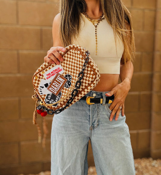 BF- darlin + first rodeo patch premium OG+ PAGE BAG
