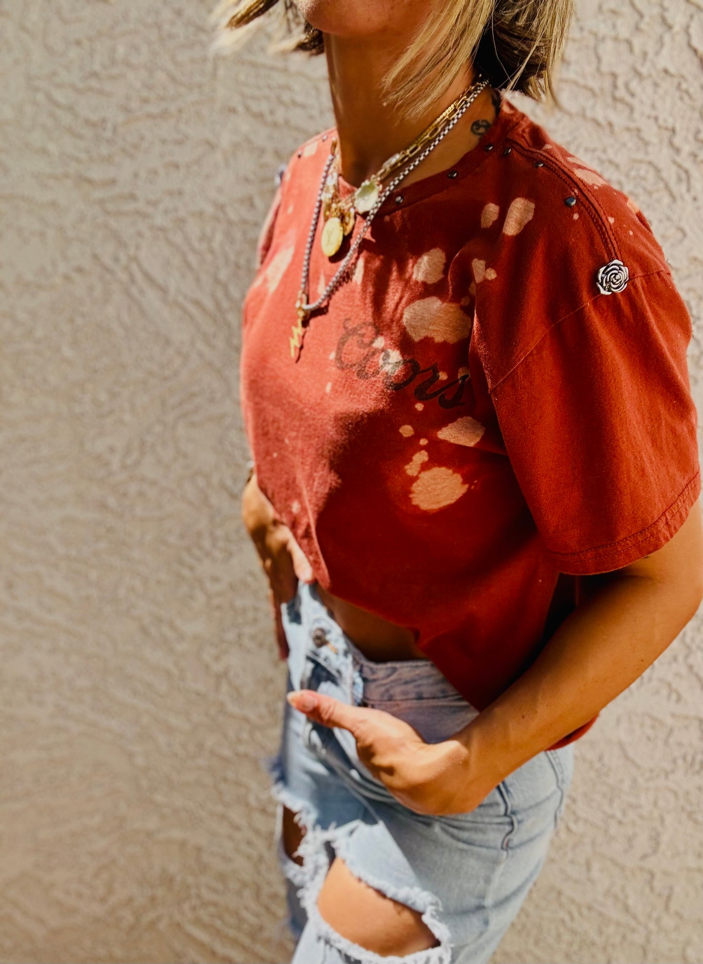 TEE-rustic rodeo - DAD TEE MENS SMALL