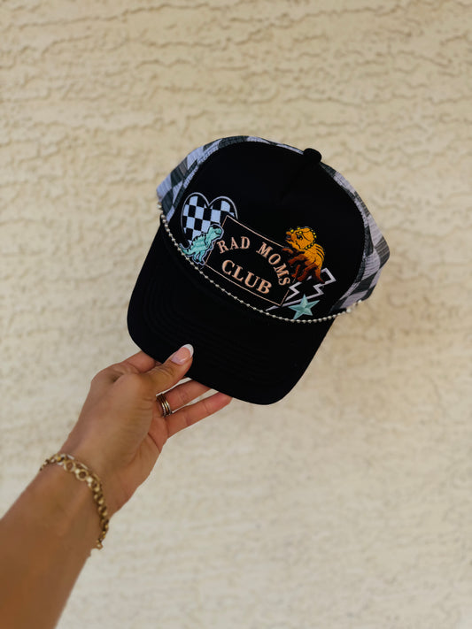PT-rad Mom‘s club little Dino + upgraded black checkered mesh back