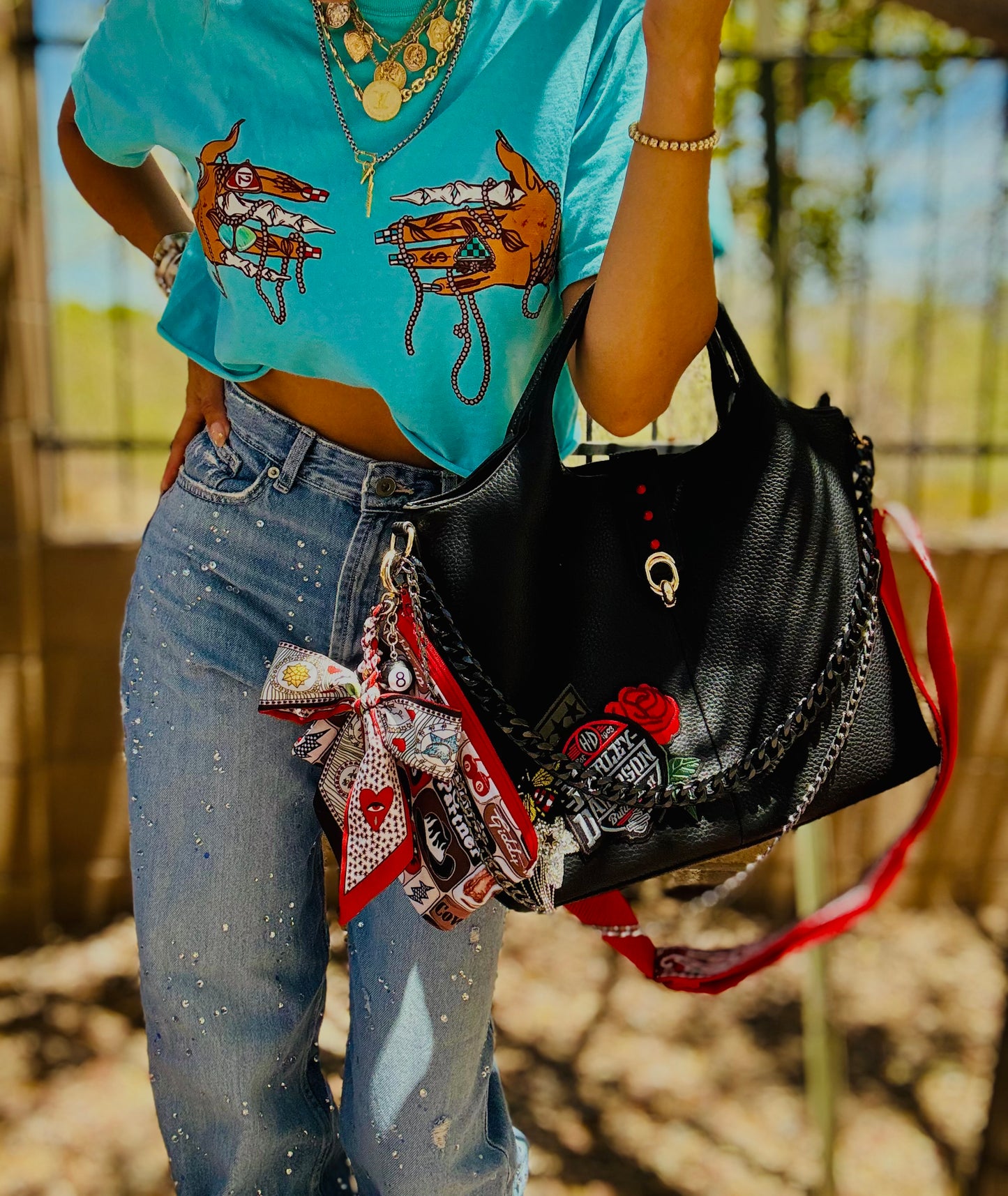 SAT- howdy bike babe+ TUCSON ￼** multi straps