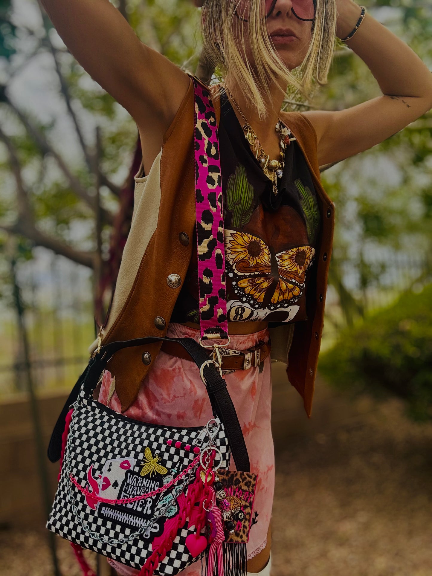CO- NO FILTER WILD+** THE SAN TAN BAG  **3 STRAPS INCLUDED