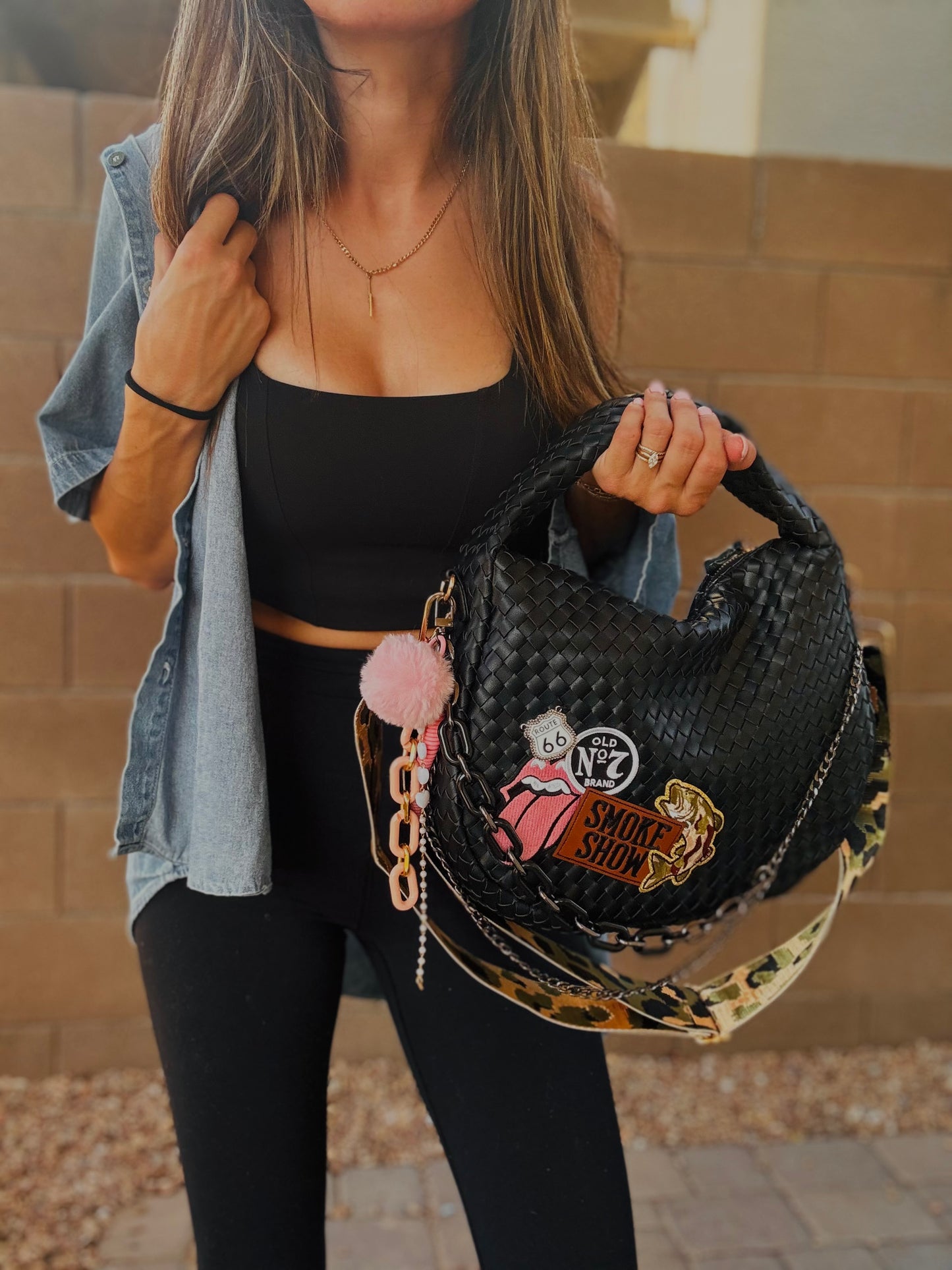 HA- SMOKESHOW camo 7 66 charm   *CHANDLER BAG**