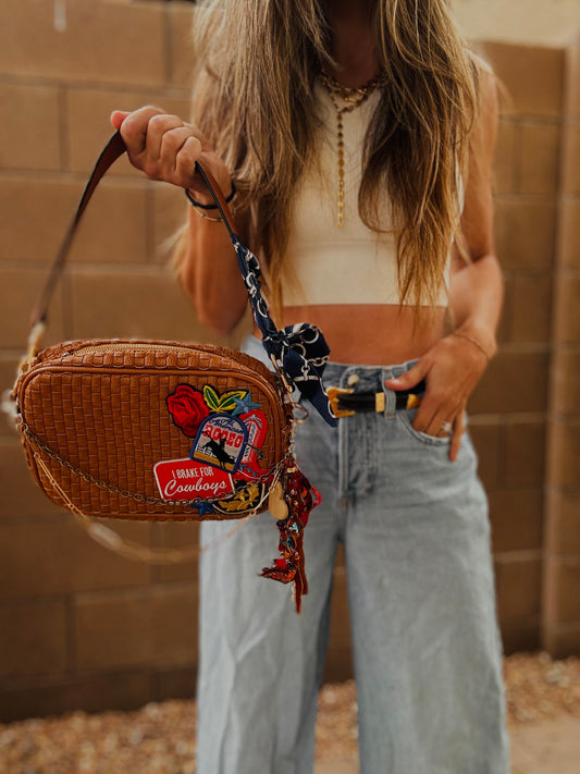 BF- DUAL vintage American rodeo+ cowboys premium OG+ PAGE BAG