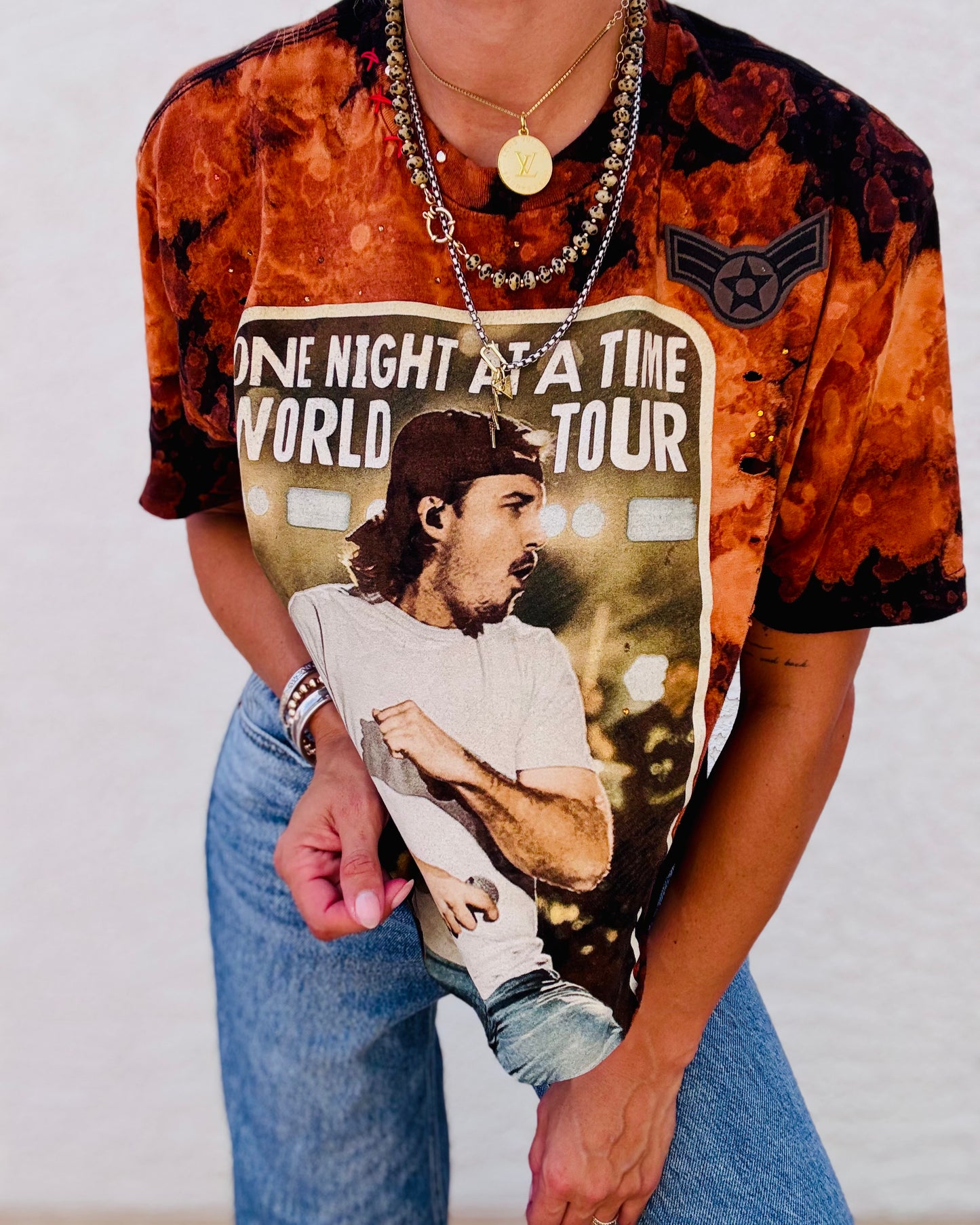TEE-MW CONCERT BADDIE  - DAD TEE LARGE FITS LIKE MEDIUM