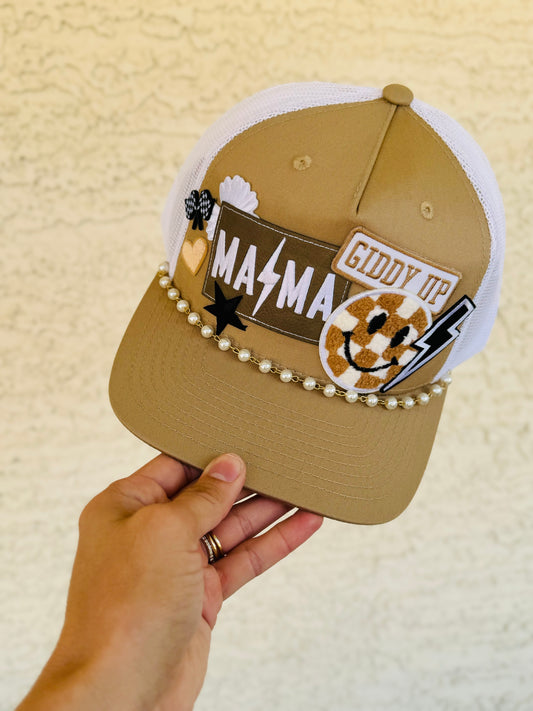 •CM Co. mama lightening giddy up tan