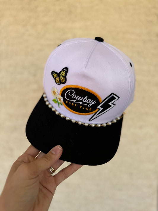 CM CO. Cowboy surf club vintage Trucker