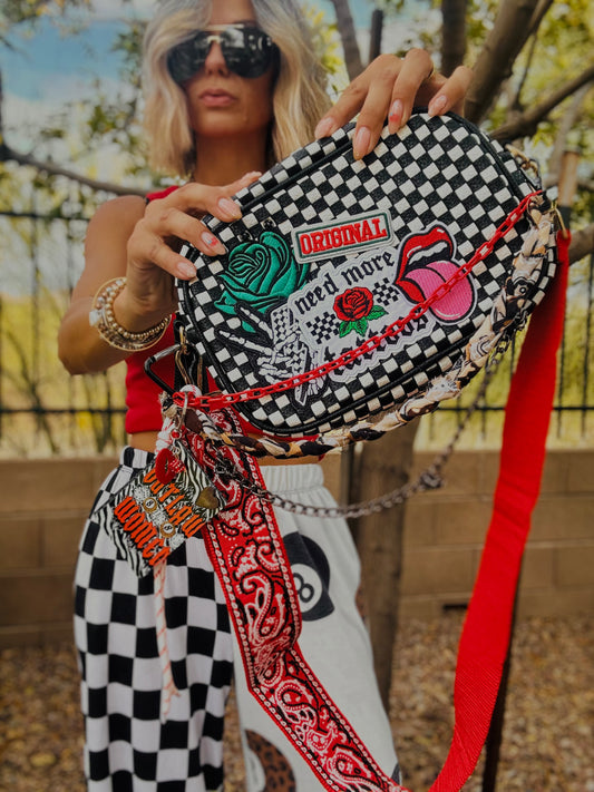 CO-ORIGINAL NEED MORE TATTOOS -*Page Bag* 2 STRAPS INCLUDED 3 ways to wear
