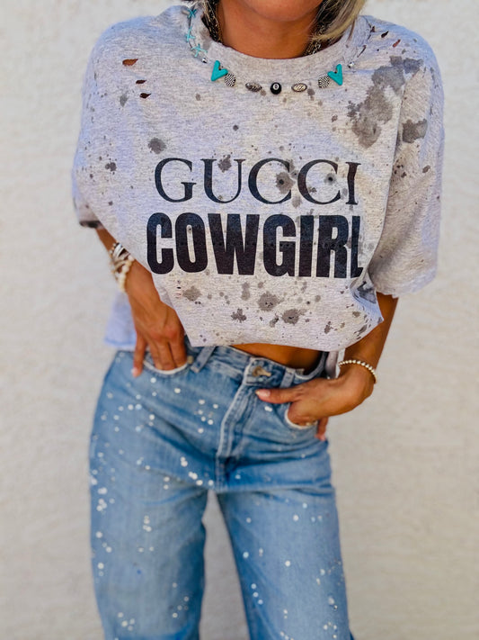 HD- G Cowgirl HANDBEADED COLLAR - MENS LARGE BUT FITS LIKE MEDIUM