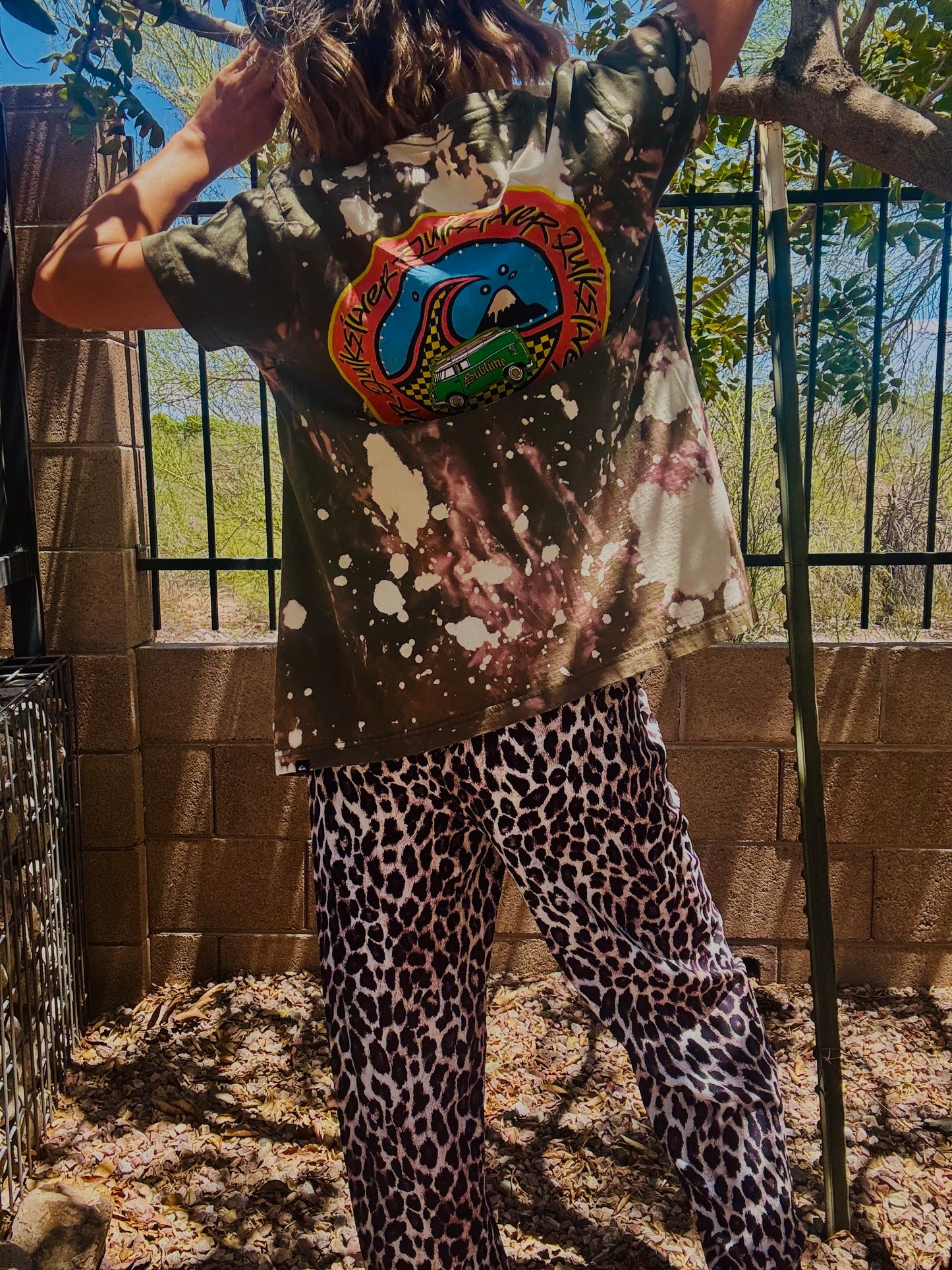 TEE- RAD SKATER  - DAD KIMONO TEE MENS SMALL