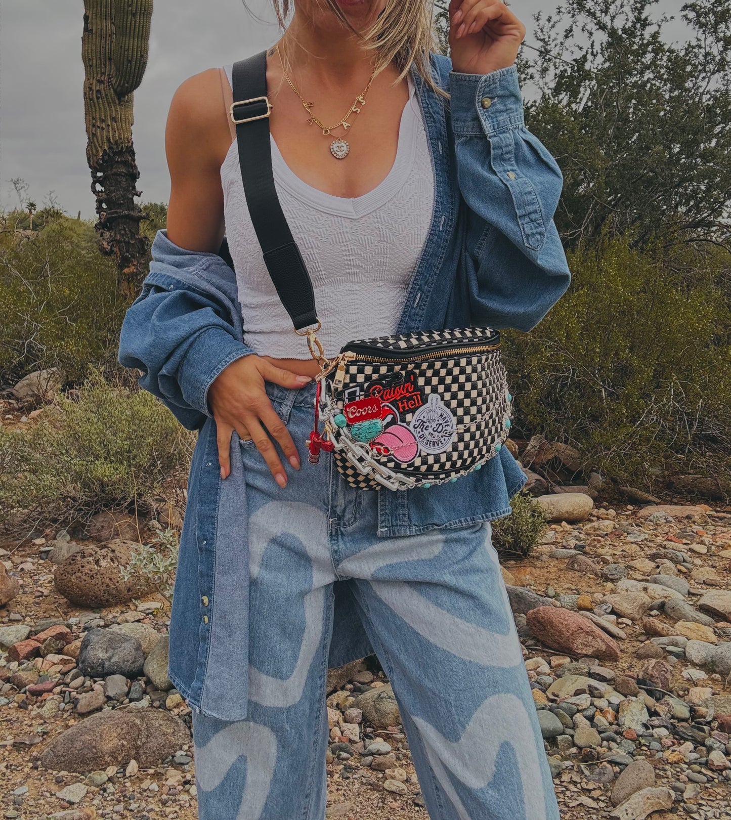 NY-day you deserve raisin hell bombshell OG 1 +turquoise ++PHOENIX BAG