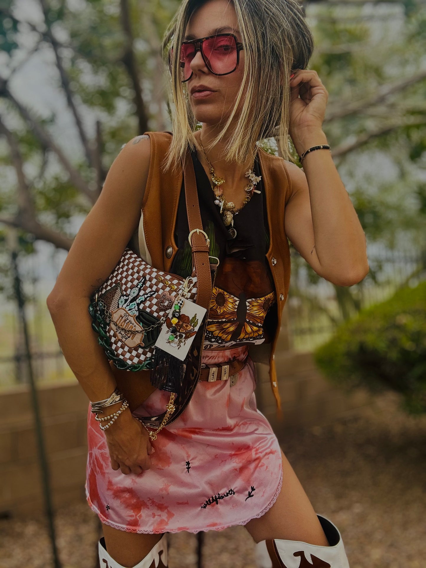 CO- DESERT QUEEN+** THE SAN TAN BAG  **3 STRAPS INCLUDED