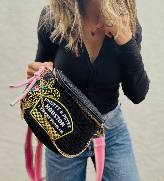 AM-pretty and Petty Houston I’m the problem +PHOENIX BAG
