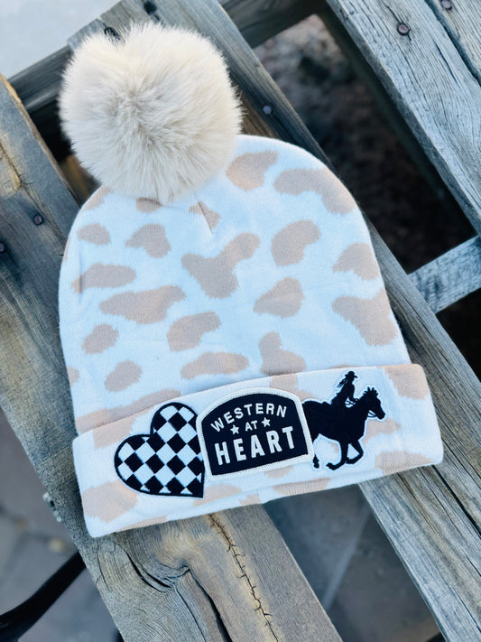 11- LUX- western at heart cow print