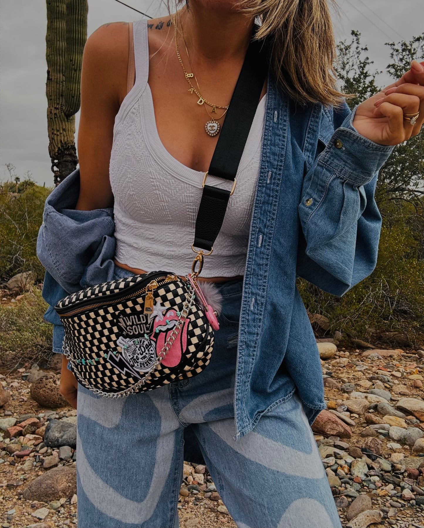 NY-wild soul day you deserve OG 2 +turquoise ++PHOENIX BAG