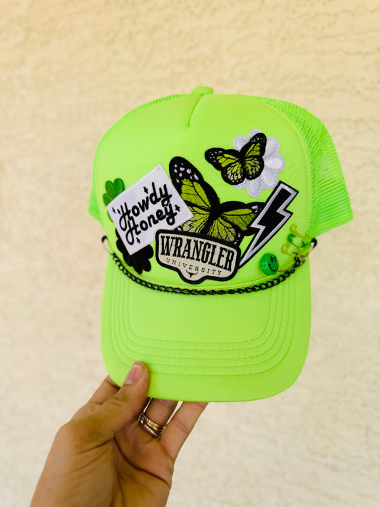 CM CO. Neon howdy honey Trucker