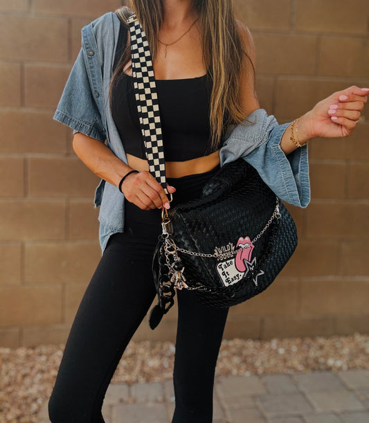 HA- take it easy Wild soul astronaut charm  *CHANDLER BAG**