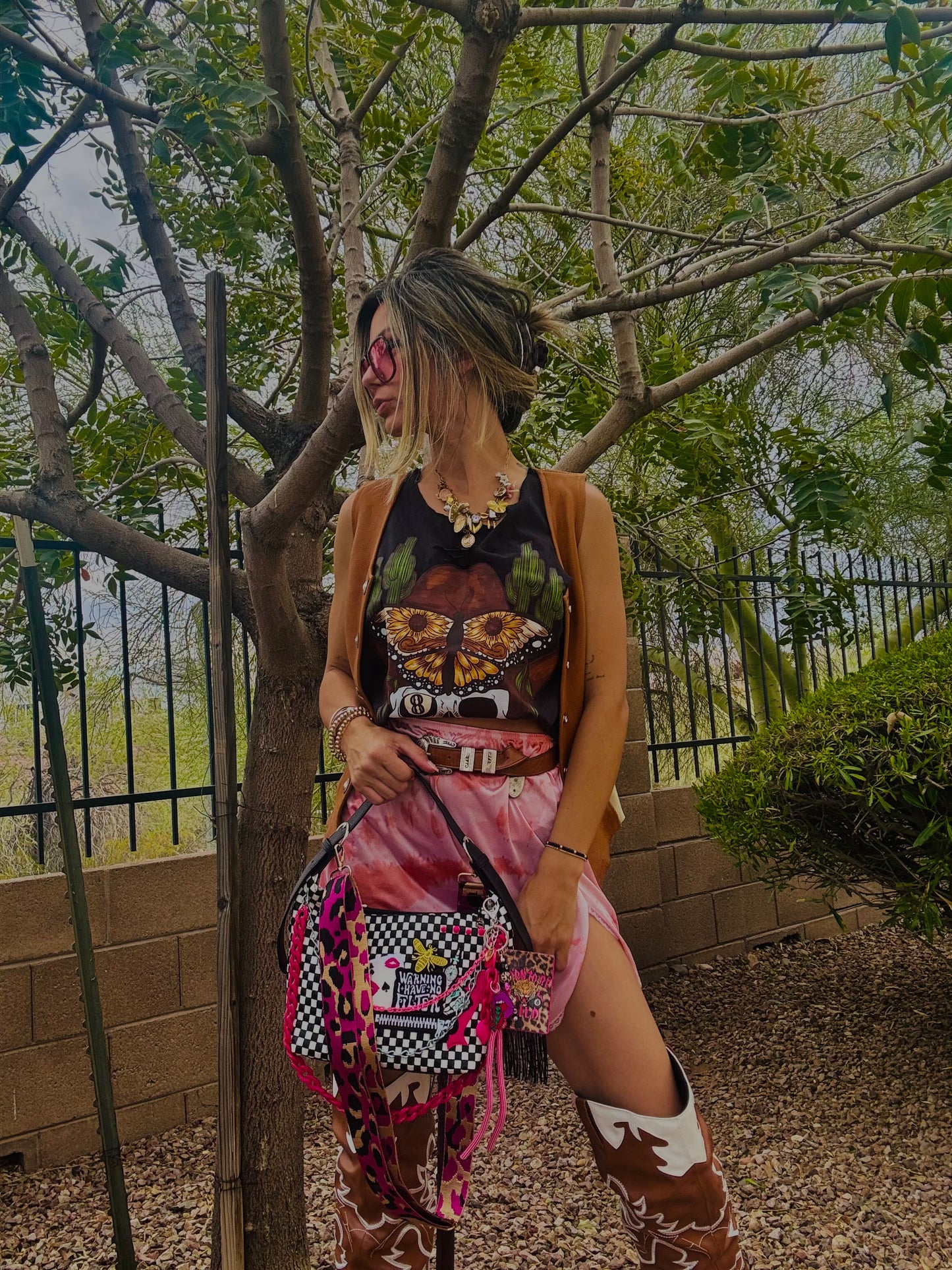 CO- NO FILTER WILD+** THE SAN TAN BAG  **3 STRAPS INCLUDED