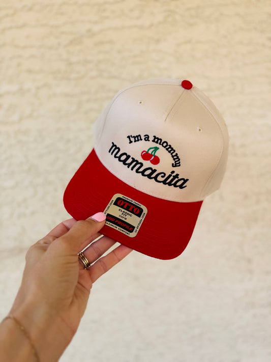 VT- mamacita cherries Premium vintage SnapBack