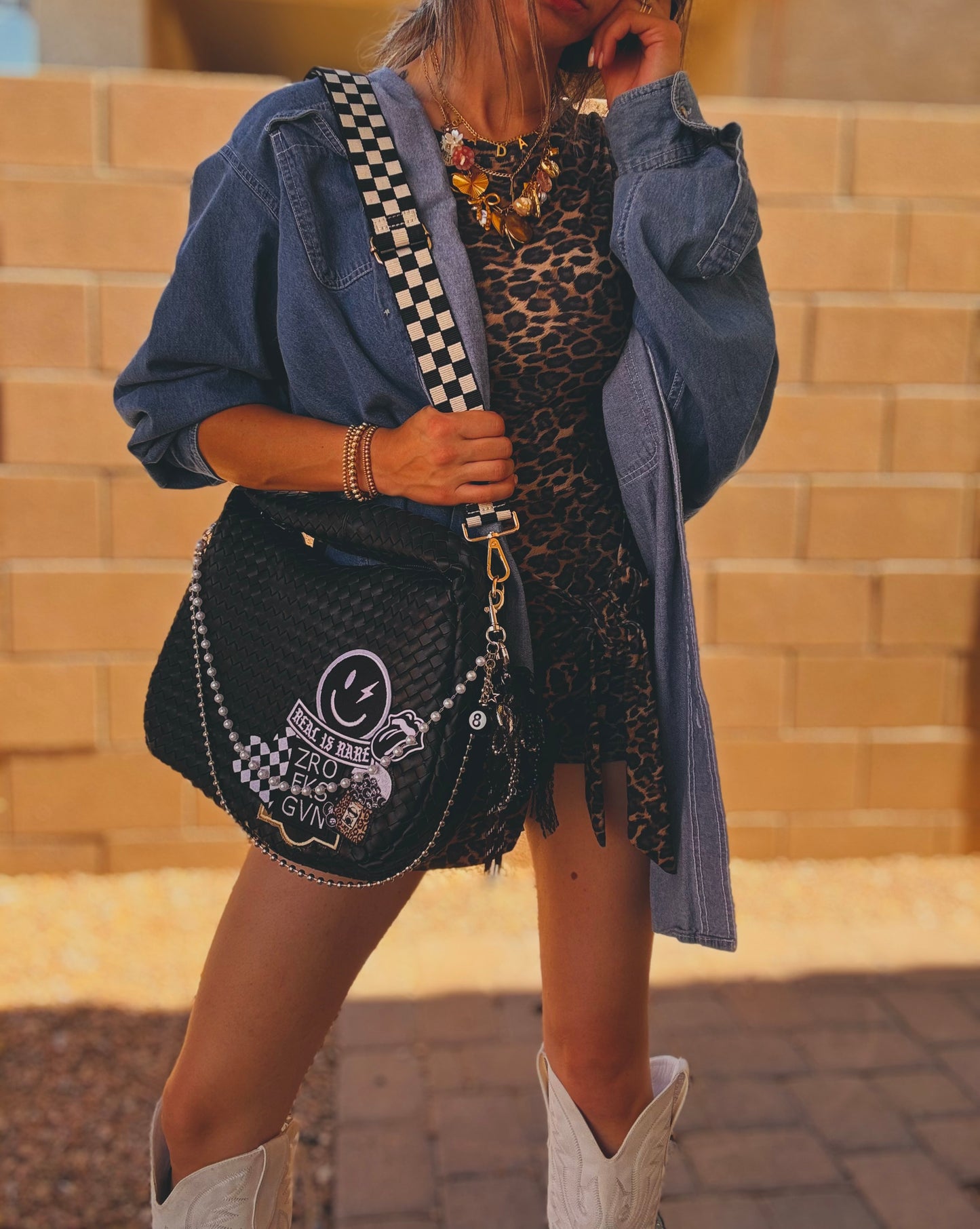 LF-ZRO FKS GVN + Real is rare ￼￼￼black bag   *CHANDLER BAG**