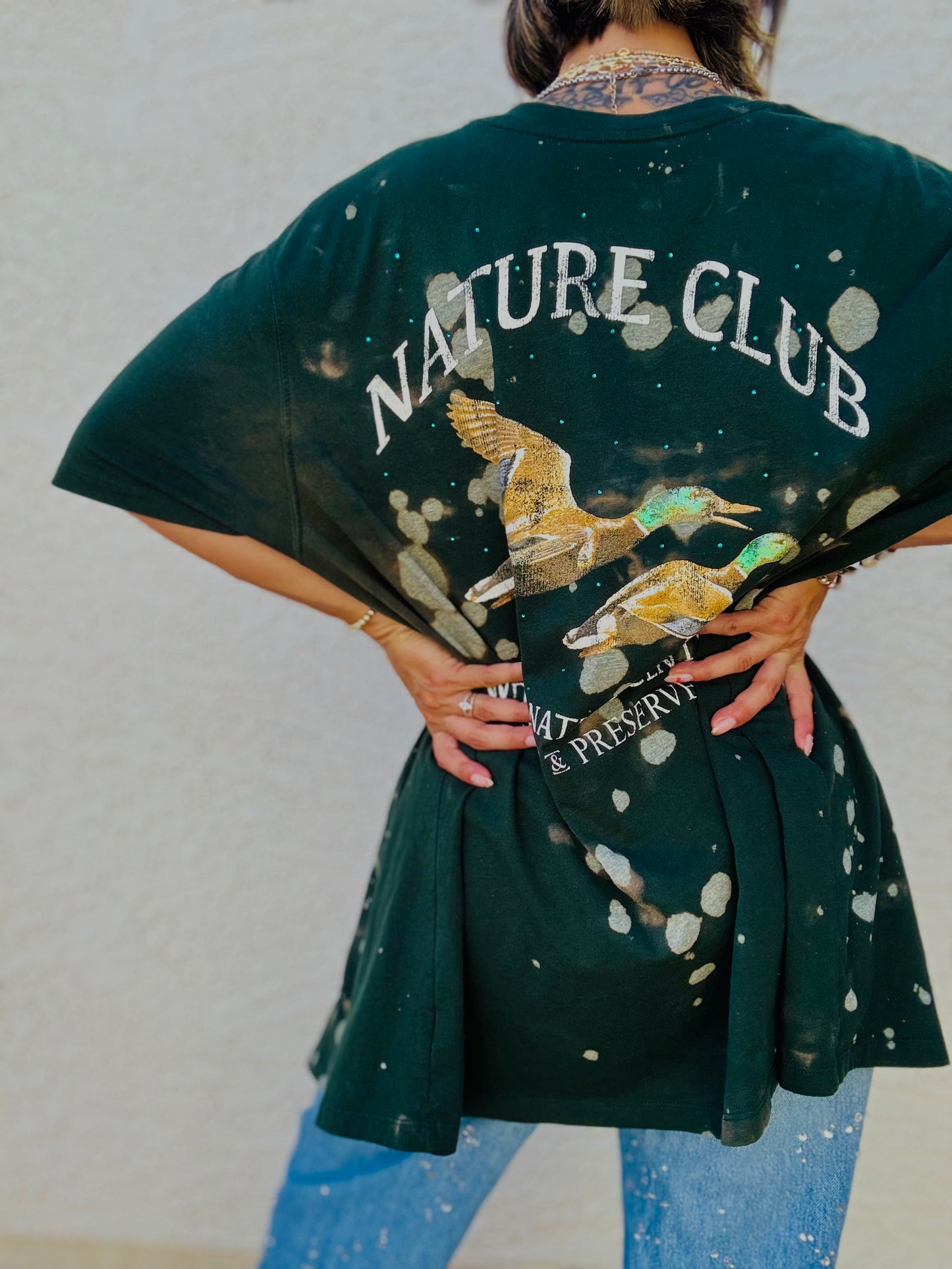 HD-NATURE CLUB - DAD KIMONO TEE MENS 2XL
