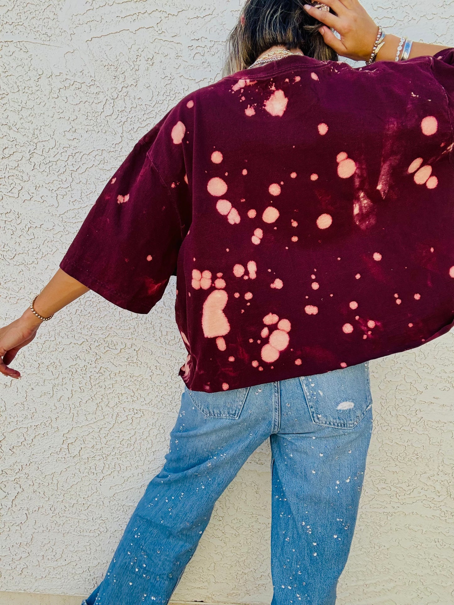 HD-MAMA RAD DISTRESSED POCKET SHIRT - MENS 2XL CUT