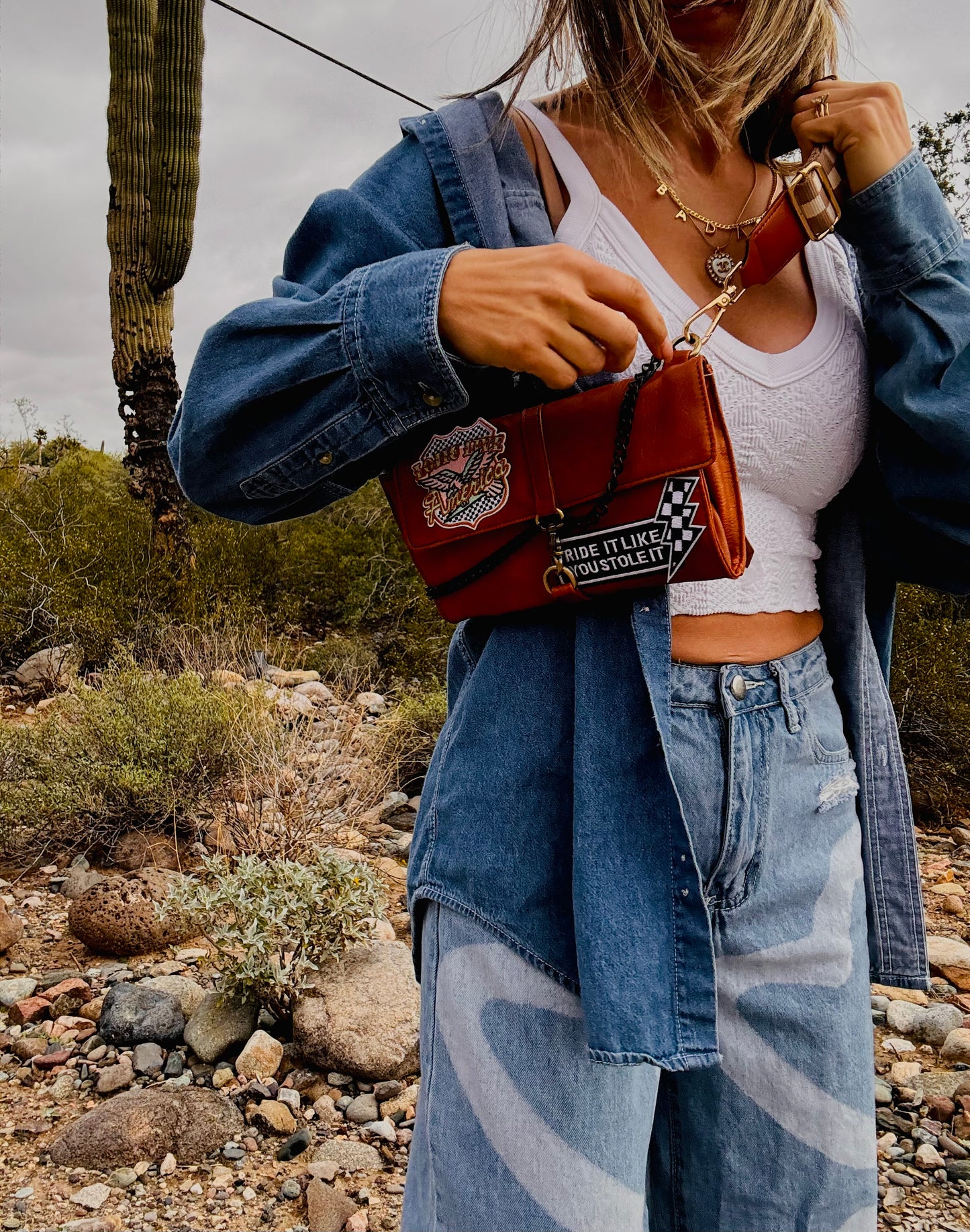 NY-American babe checkered  + 3-1 *The Florence*