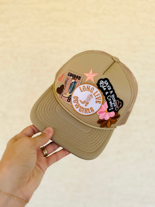 8- save a horse and long live cowgirls tan
