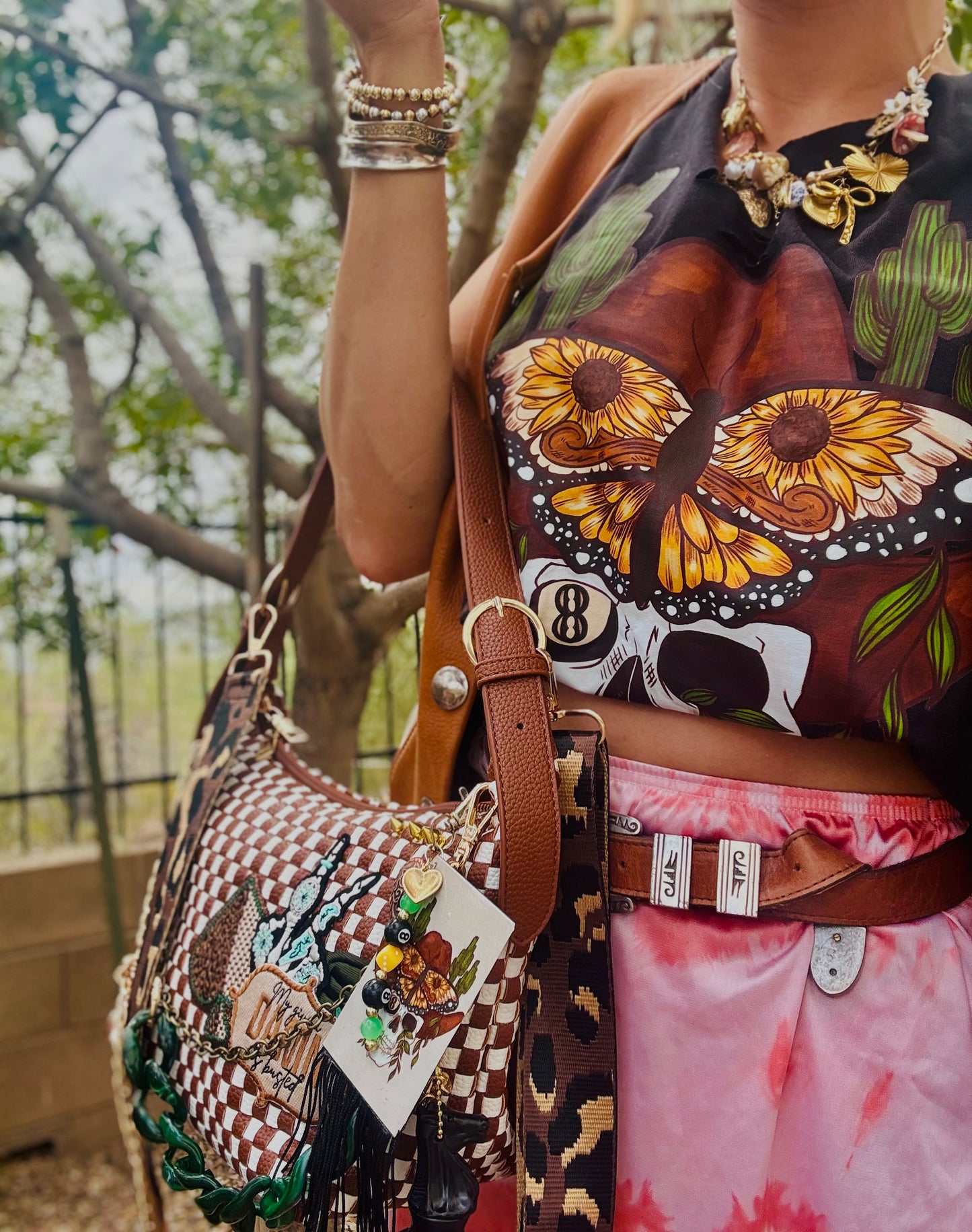 CO- DESERT QUEEN+** THE SAN TAN BAG  **3 STRAPS INCLUDED