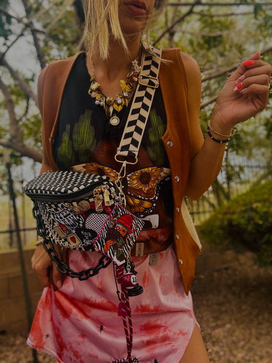 CO- YEEHAW ROCK & ROLL+ PHOENIX BAG  - 2 STRAPS INCLUDED