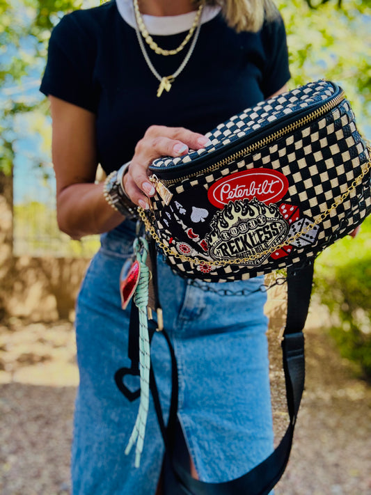 DM2-reckless wanted and wild babe +PHOENIX BAG + extra red strap